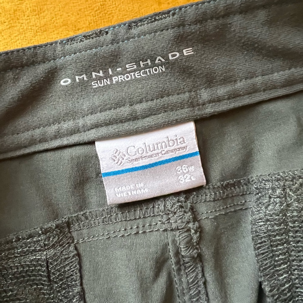 Columbia Omni-shade sun protection pants 36wX32l